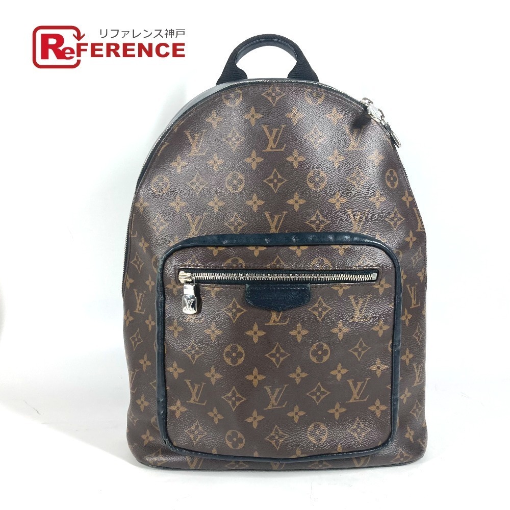 Louis Vuitton Monogram Macassar Brown Josh Backpack Canvas Brown